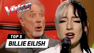 Incredible BILLIE EILISH covers in The Voice