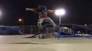 10 Year Old Flatground Skateboarding