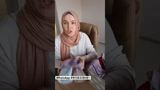 Трикотаж двух видов #shorts #hijab