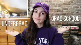 Comparing undergrad vs grad school at NYU