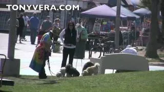 Anjelica Huston Loves the Venice beach  locals