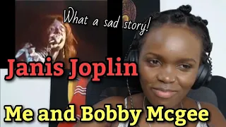 African Girl First Time Reaction to Janis Joplin - Me and Bobby Mcgee