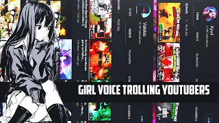 Girl Voice Trolling My YOUTUBER Friends On Discord..