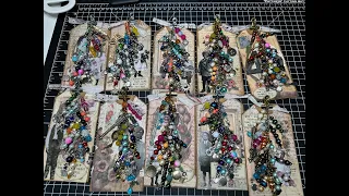 **SOLD OUT**THANKS TO EVERYONE WHO PURCHASED ONE!!**New Etsy Stock - Junk Journal Dangles