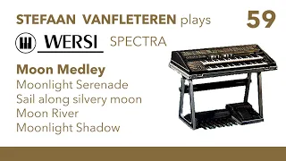 Moon medley  (Moonlight Serenade,Silvery Moon, Moon River, Moonlight Shadow)- Wersi Spectra CD700