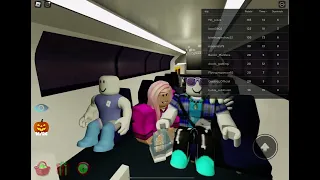 Playing in Roblox on the Train Eater 2023