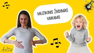 Muzikinis ritminis žaidimas vaikams | Kūno perkusija | Linksma edukacinė veikla