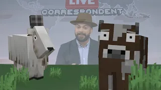 Behind Scenes animation from Minecraft Live: Mountains and Goats (1.17 Cave and Cliff update)