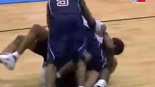 Allen Iverson game winner Team USA 2004 vs Germany exhibition game