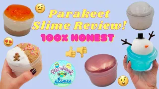 100% HONEST FAMOUS SLIME SHOP REVIEW- Parakeet Slime Shop [ASMR, no talking]