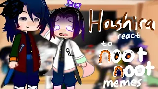 Hashiras react to Noot Noot memes || Pt. 1 || Short || Reupload