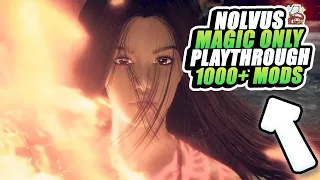 Nolvus SKyrim SE Magic Only Playthrough || 1000+ Mods Legendary Difficulty Part 1