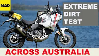 Ducati Desierto X | PRUEBA DE SUCIEDAD DEFINITIVA | CRUCE ESTE OESTE DE AUSTRALIA