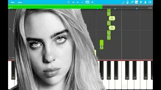 Billie Eilish - when the party's over PIANO Tutorial EASY (Piano Cover)