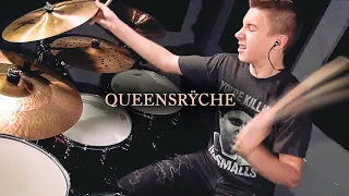 Queensryche - Jet City Woman (Drum Cover) age 13