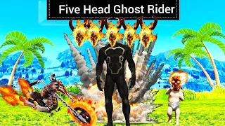 Adopted By FIVE HEAD GHOST RIDER in GTA 5 (GTA 5 MODS)
