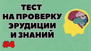 ТЕСТ НА ПРОВЕРКУ ЭРУДИЦИИ И ЗНАНИЙ #4