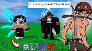 O MELHOR PLAYER BRASILEIRO ME ENSINOU O COMBO MAIS FORTE DO BLOX FRUITS