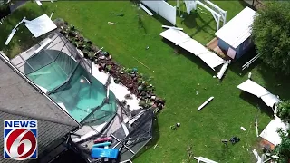 NWS confirms EF-2 tornado damaged homes, flipped car in Palm Coast