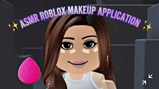 ASMR 1 MINUTE ROBLOX MAKEUP APPLICATION!!😽✨