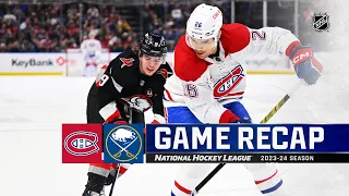 Canadiens @ Sabres 12/9 | NHL Highlights 2023