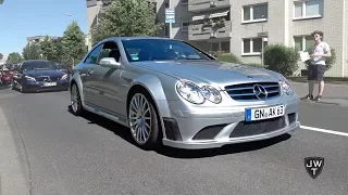 Mercedes-Benz CLK 63 AMG Black Series Exhaust SOUNDS! Accelerations!