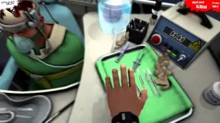 Surgeon Simulator 2013 | 17 Second Brain Surgery