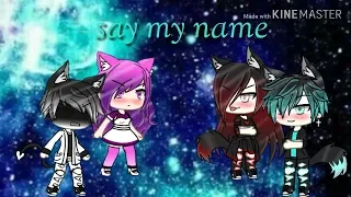 say my name zoe y alex //Gacha life//