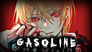 Nightcore - Gasoline (Rock Version) (lyrics)