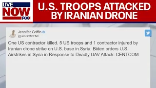 Syria drone strike: 1 US contractor dead, 5 US service members hurt in attack | LiveNOW from FOX