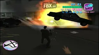 GTA VICE CITY Most wanted level went horribly wrong ( killed by army)