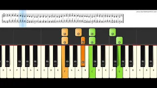 Away in a Manger piano tutorial | Pamalai 244 | Advanced |