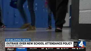 Outrage over school attendance policy