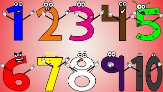Numbers Song 1-50 | Sing, Learn and Count Numbers 1-50 For Kids