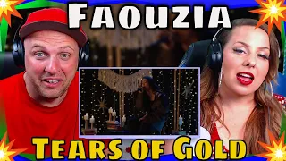 REACTION TO Faouzia - Tears of Gold (Stripped) THE WOLF HUNTERZ REACTIONS