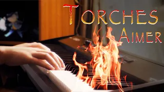 Torches / Aimer - Vinland Saga ED - Piano Cover (Full Extended) (Lyrics Video)