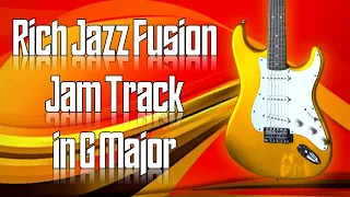Rich Jazz Fusion Jam Track in G Major 🎸 Guitar Backing Track