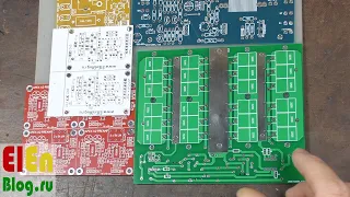 Усилитель, защита и другие печатные платы с JLCPCB