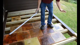 Deck Installation Tips For Planning & Installing Your DekTek Tile Concrete Tile Deck!