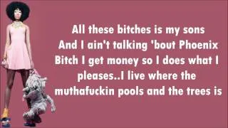 Nicki Minaj - Did it on 'em Lyrics Video