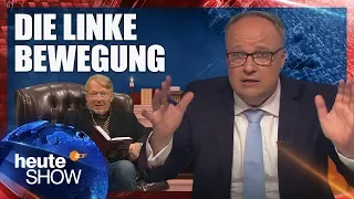 Sahra Wagenknecht gründet ihre linke Bewegung „Aufstehen“ | heute-show vom 07.09.2018