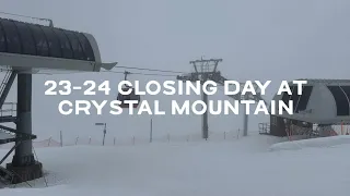 5/5/2024 Closing Day at Crystal Mountain