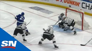 Lightning’s Brayden Point Scores Pretty Goal After Kings Turnover