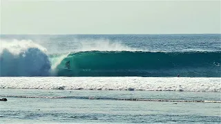 Thrills And Spills At Late Season Desert Point - Surfing Lombok