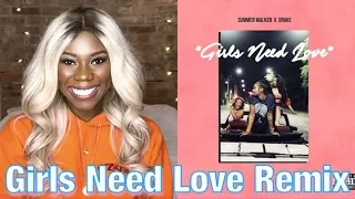 Summer Walker ft. Drake - Girls Need Love Remix (Song)  *REACTION*