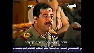 أجتمـاع مشترك بين القائد صدام حسين ومجلس قيادة الثوره لحزب البعث الاشتراكي مناقشات وجدال