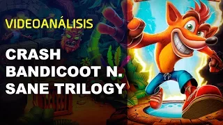 Vídeo ANÁLISIS CRASH BANDICOOT N. Sane TRILOGY