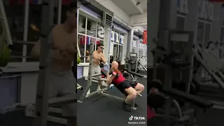 Grigory Kulak   Prank head massage at Gym Club #prank #gym #massage     PopCornRest #shorts