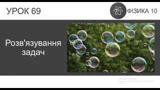 Поверхневий натяг рідини. Змочування. Капілярні явища Розв'язування задач