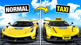 I BECAME THE TAXI DRIVER In EXTREME CAR DRIVING SIMULATOR !